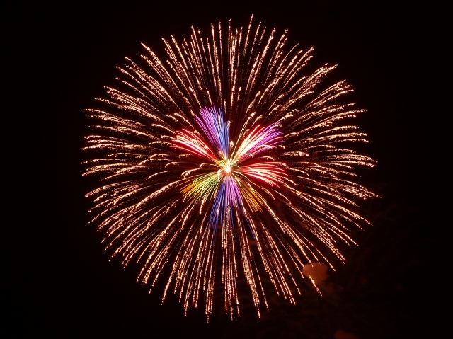秩父夜祭 花火